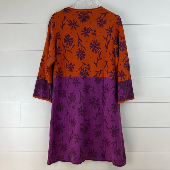 NEW GUDRUN SJODEN Medium Kulla Knit Sweater Organic Cotton Tunic Dress - Picture 7 of 9